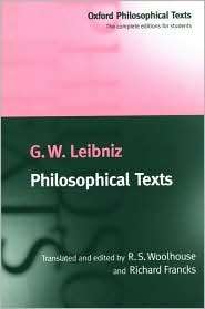 Philosophical Texts, (0198751532), G. W. Leibniz, Textbooks   Barnes 