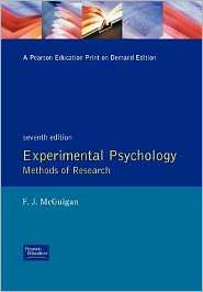   Research, (0133988848), Frank J. McGuigan, Textbooks   