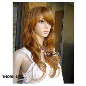   long full ?curly/wavy? hair wig/wigs TB304 Light Brown 