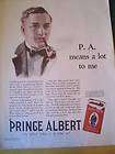 1927 PRINCE ALBERT TOBACCO PA means a lot to me ad