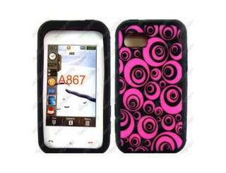 GEL SILICONE CASE RING COVER FOR SAMSUNG ETERNITY A867  
