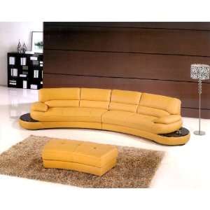  3pc Modern Sectional Leather Sofa Set #AM L230 CA