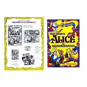  Alice In Wonderland Original Movie Poster, 11 x 17 (1974 
