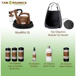  Tan Organics XL Tanning Kit Beauty