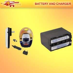   /DC NP F970 Battery +Charger FOR SONY HDR FX1 HVR Z1U