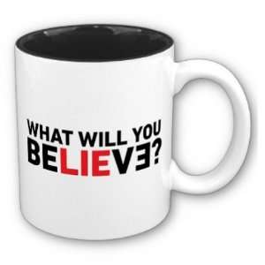 The Event What Will You Believe? Mug 
