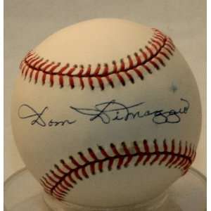 Dominic DiMaggio Autographed Ball #2 