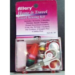  Allary Home and Travel Sewing Kit (Pack of 5) Arts 