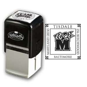 Noteworthy Collections   College Stampers (Maryland M Square Stamp)