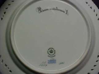 Royal Copenhagen Flora Danica Pierced Luncheon Plate PISUM MINT 1St 