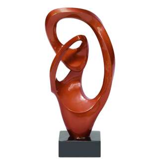Casa Cortes Modern Abstract Swirl Table Sculpture Decor 857519647949 