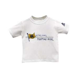   Fighting Irish White Infant Report Card T shirt