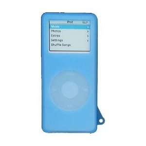   Blue silicone Protective Case for Apple iPod Nano  Players