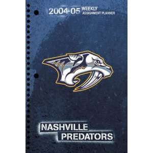 Nashville Predators 2004 05 Academic Weekly Planner  