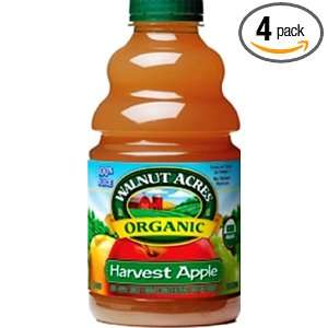 Walnut Acres Organic Juice, Harvest Apple with Calcium, 32 Ounce 