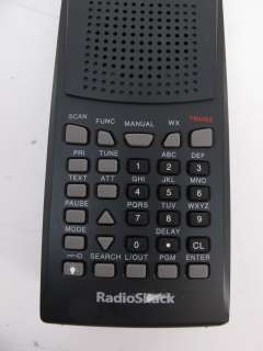 RadioShack Pro 95 Dual Trunking 1000 Channel Scanning Receiver Scanner