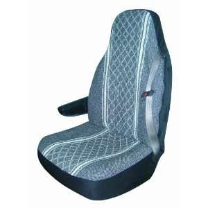 Allison 67 1920GRY Gray Diamond Back Large Bucket Seat Cover   Pack of 