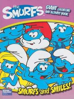   Smurfs and Smiles Giant Coloring and Activity Book 
