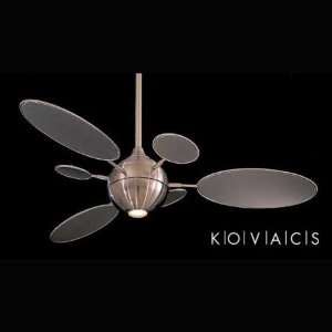   Fans F596 Minka Aire George Kovacs Cirque Ceiling Fan Brushed Nickel