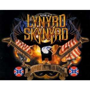   Eagle Lynyrd Skynyrd Sticker / Support Southern Rock Decal Automotive