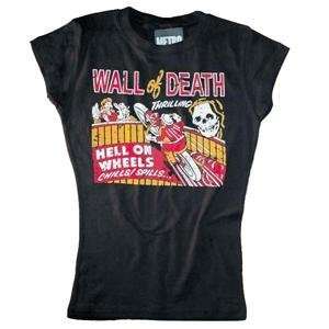   Womens Wall of Death T Shirt   Large/Wall of Death Automotive