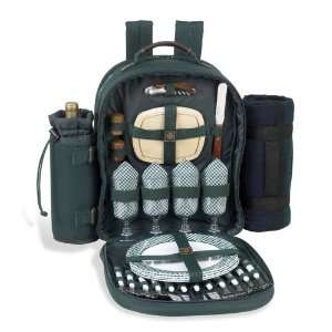 Classic Ultimate Picnic Backpack for 4 
