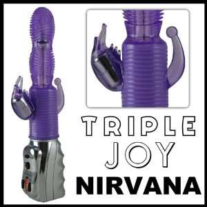  Rabbit Style Vibrator Joy Nirvina Purple Health 