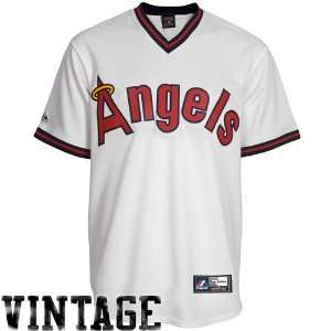 MLB Majestic California Angels Cooperstown Collection Throwback Jersey 