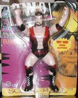 Here is WCW NWO Scott Hall Action Figure Mint On a CUT Card