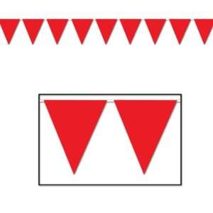  Indoor/Outdoor Pennant Banner   Red Case Pack 96   686550 