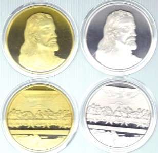 SIMILAR COINS TO THESE, THOUGH SMALLER AND LIGHTER, HAVE SOLD ON TV 