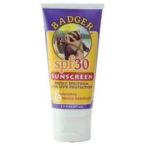  Badger SPF 30 Sunscreen 2.9 oz (Set of 2) Health 