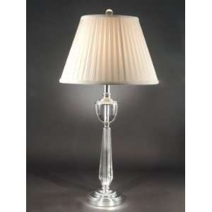  Dale Tiffany Wadleigh Table Lamp with Chrome Finish