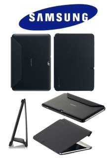 Original SAMSUNG Galaxy Tab 10.1 Black Book Cover Case  