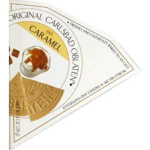 Carlsbad Oblaten Classic Dusted Caramel Wafers 1.0 oz (Pack of 12)