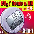 Desktop Indoor Air Quality Monitor Temperature RH CO2