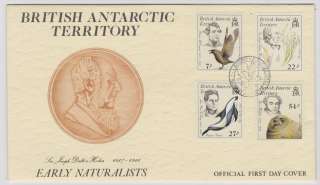British Antarctic Territory Naturalists 1985 FDC. Make multiple 