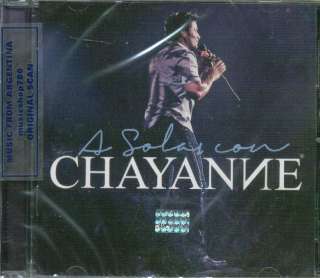 CHAYANNE A SOLAS CON CHAYANNE + BONUS TRACK SEALED CD 2012 GREATEST 