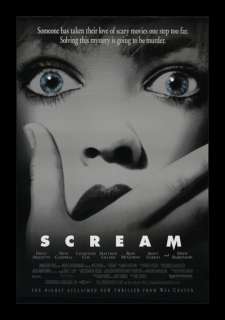 Scream   ORIGINAL MOVIE POSTER U.S. 1SH 1996  