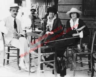 1921 JANET FLANNER & SOLITA SOLANO Crete Greece Photo  