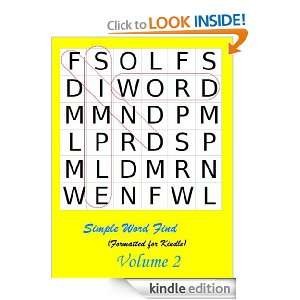 Simple Word Find  Volume 2 K. Lenart  Kindle Store