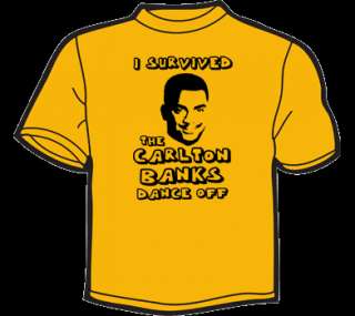 CARLTON BANKS T Shirt WOMENS fresh prince of bel air  