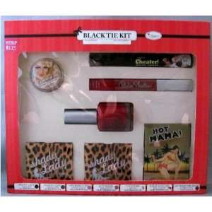 theBalm Black Tie Kit, 7 Piece Set/Kit, Shady Lady x2, Overshadow, Hot 