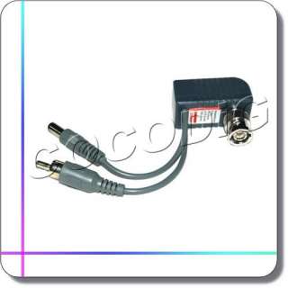 16 x Coax CCTV Video Audio Power Balun Transceiver Cable  