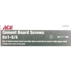 Gilmour ACE DRYWALL SCREWS 46562ACE Cement Board Screw, Wafer Head # 8 
