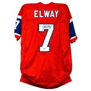  John Elway Signed 75th Anniv. Orange Jersey Sports 