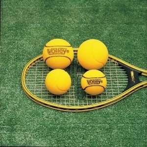  Volley Uncoated Foam Tennis Balls   3 1/2 (90mm) Set of 3 
