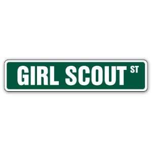  GIRL SCOUT  Street Sign  signs scouts troop leader gift 