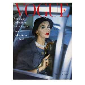 Vogue Cover   March 1957 Premium Giclee Poster Print