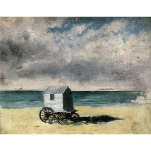   canvas   James Ensor   24 x 18 inches   Bathing Hut